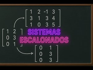¡SISTEMAS ESCALONADOS explicados FÁCIL! Con ejemplos paso a paso