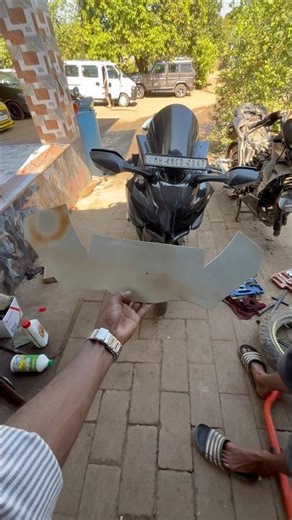 r15 v3 winglet installation 😱🔥|# r15v3 #rider #yamahar15 #rider #winglet #mt15modifikasi