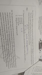 A 4 stage Mon's surgery was performed on the upper part of the ... | Filo