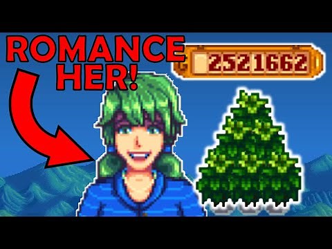 Romancing Caroline For MONEY In Stardew Valley