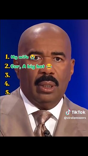 Funniest answers that left **Steve Harvey speechless 😂 . #familyfeud #steveharvey #fyp #familyfeudfunny #steveharveyshow #tiktok