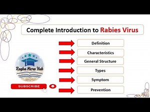 Rabies virus, definition, characteristics, structure, types, symptoms, prevention, #rabies #virus