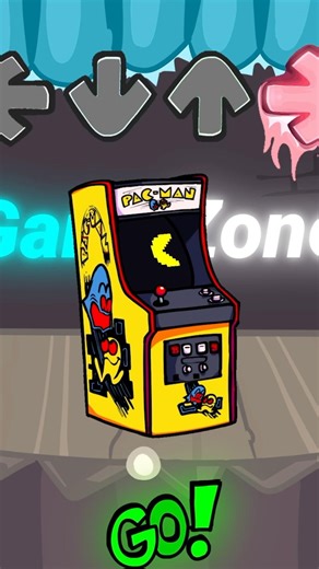 FNF Pac-Man Playground Test VS Gameplay #shorts