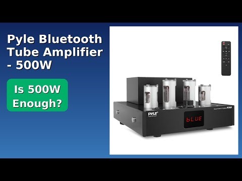 REVIEW (2025): Pyle Bluetooth Tube Amplifier - 500W. ESSENTIAL details.