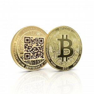 Bitcoin (BTC) QR Coin | Custom Laser Engraved Crypto Coin by Cryptochips | Personalized Gift or Collectors Item for Crypto Enthusiasts - Etsy