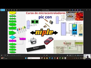Curso #2 Microcontroladores PIC con Niple "Encender y Apagar un LED con BOTON"