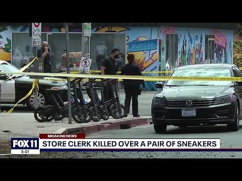 Store clerk killed over shoes in Fairfax area