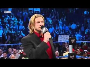 WWE Smackdown 4/15/11 Edge Farewell Speech Part 2/2