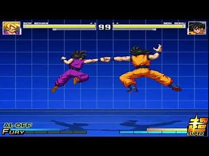 MUGEN Son Gohan Vs Son Goku In UI Mastered