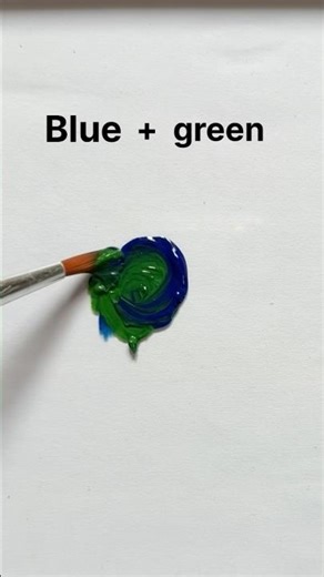 How to make dark green #colormixing