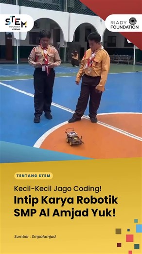 STEM Indonesia Cerdas on Instagram: "Penerapan pendidikan STEM (Science, Technology, Engineering, and Mathematics) secara praktis terlihat dalam proyek Smart Car yang dikembangkan oleh siswa di SMP Al Amjad ini. Proyek ini menggunakan mikrokontroler Arduino Uno sebagai unit pemrosesan utama untuk mengatur gerak dan respon kendaraan. Melalui eksperimen seperti ini, siswa tidak hanya belajar menulis baris kode, tetapi juga memahami bagaimana perangkat keras (hardware) dan perangkat lunak (software