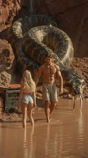 🔥 Epic Riverside Grill & Wildlife Encounter! | Ultra-Realistic 8K Cinematic Scene 🌿🐍#Cinematic