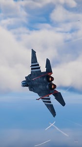 F-15E Critically Shuts Down an Enemy Fighter Jet — Simulation! | HR Creativity