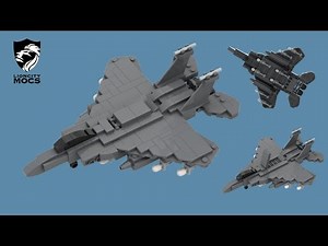 F-15 Strike Eagle Lego Tutorial(1:90)