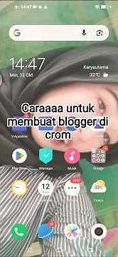 cara mudah membuat blogger di crom, mudah di pahami dan di praktekkan