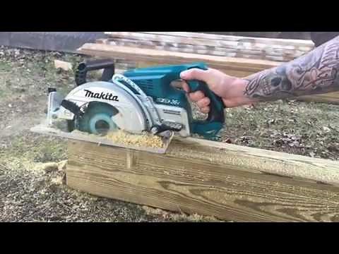 Makita DRS780Z, 7-1/4" Brushless 36V Rear Handle Circular Saw