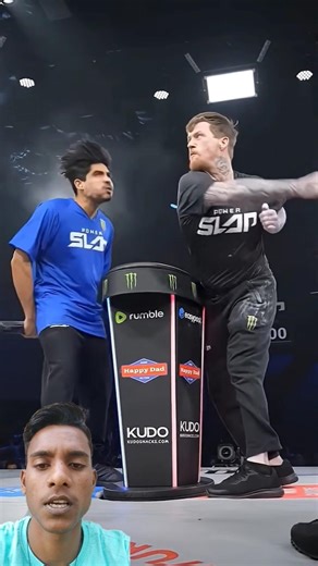 POV: This Slap Sound Was 100% Real! 😱🔥 NOT Edited #Shorts #MMA #Viral