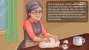 The Gingerbread Man 美国小孩子很喜欢的故事,英语启蒙必备材料