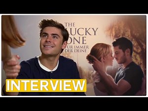 The Lucky One | Zac Efron EXCLUSIVE Interview (2012)