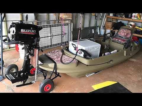 4hp motor on kayak!! (Beavertail stealth 2000)