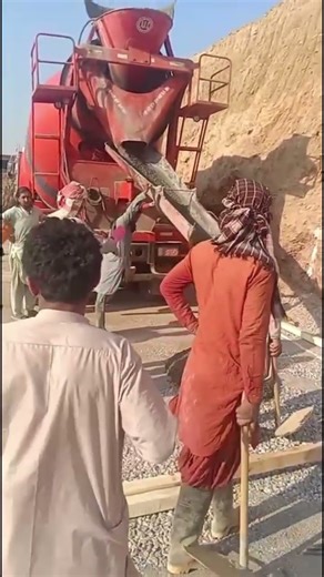 Concrete Pouring for HighRise Foundation Construction Short