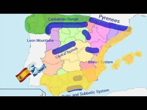 The 5 climates in Spain: explanation and pictures.