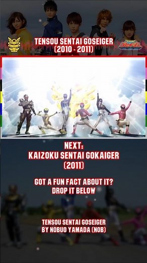 Super Sentai #34: Tensou Sentai Goseiger (2010) | Angels, Cards, and Earth’s Defense