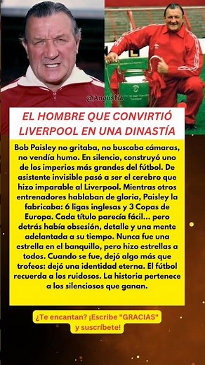 El Entrenador Silencioso Que Dominó Europa | La Leyenda de Bob Paisley