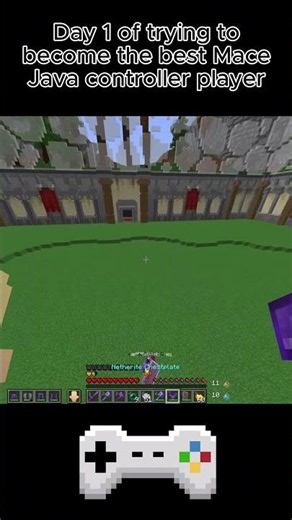 Day 1 of trying to become the best MACE controller player in Java