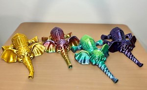3D Printed Flexi Elephant Fidget Toy, Articulated Elephant Toy, Elephant Lover, Balancing Elephant Figurine, Rainbow |seen on TIKTOK| - Etsy