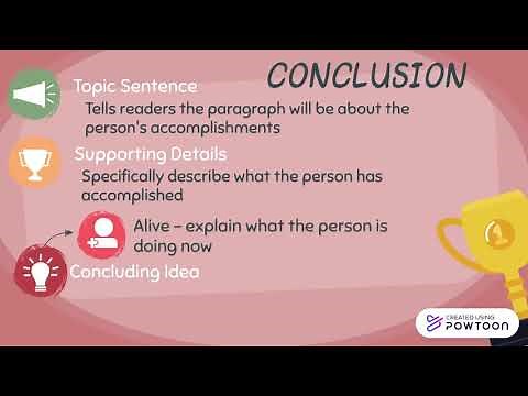 Writing the Conclusion to a Biography