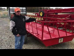 C&B Farm+Outdoors Cattle Hay Feeder Wagon