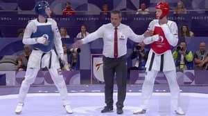 Moment Team GB star is booed as Olympics taekwondo fight ends in controversy