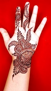 2.1M views · 11K reactions | New Simple Vines And Leaves Mehndi Design Artistic Henna for front hand | Unique Mehndi Design | Facebook