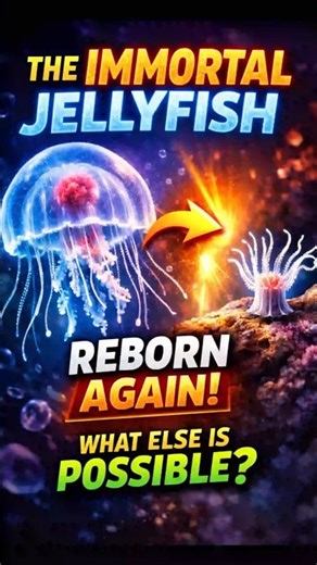 The IMMORTAL Jellyfish That Can Reverse Its Age 😱