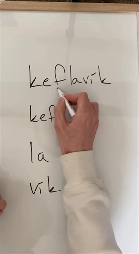 How to correctly pronounce Keflavík #iceland #icelandic #languagelearning #tourism #keflavik #diy