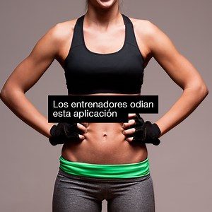 ¡Yo estaba realmente gorda hasta que me enteré de esta asombrosa aplicación a través de mi entrenadora Isabella!