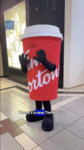 First Tim Horton’s Pop Up. Explore Toronto.