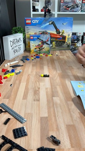 Quick LEGO Rescue Helicopter Build 🚁 #legocity #shorts