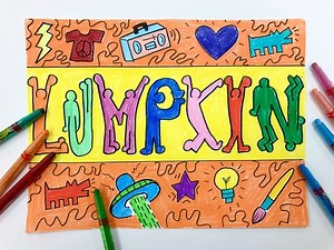 Keith Haring Name Project