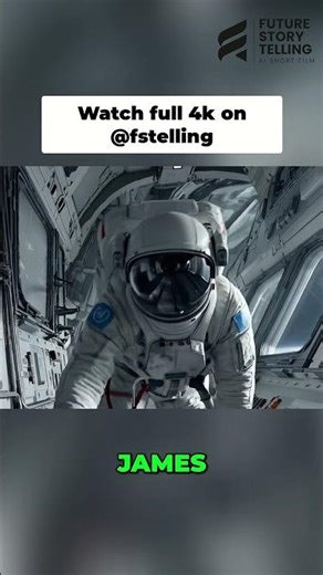 Astronaut Gets Bad News, Refuses to Abandon Ship! #scifishort #movie #aifilmmaking #film #veo3