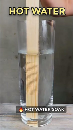 Bend Wood Perfectly With Hot Water (Easy Woodworking Trick)