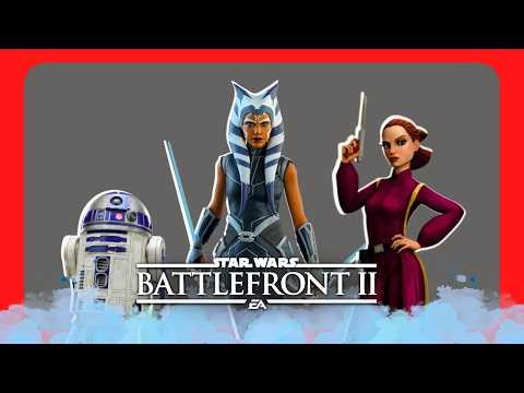 JUGUÉ con los HÉROES CANCELADOS de BATTLEFRONT 2 | STAR WARS BATTLEFRONT 2 GAMEPLAY ESPAÑOL