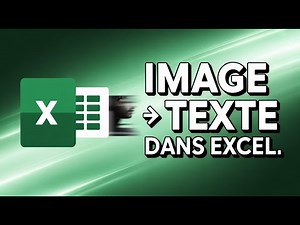 🖼️➡️📝 Convertir une IMAGE en TEXTE dans Excel ⚡