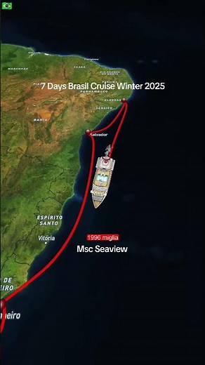 Brazil Cruise on MSC Seaview! 🇧🇷🚢Sail from Santos (Dec 6–13, 2025)