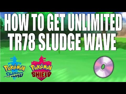 How To Get Unlimited TR78 Sludge Wave From The Cram-o-Matic | Pokemon Sword and Shield