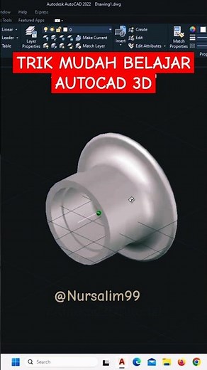 Trik Mudah Belajar Autocad 3D