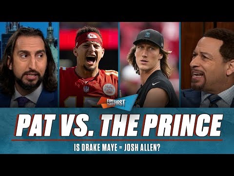 Drake Maye = Josh Allen, will Trevor Lawrence defeat Mahomes, Nick Wright? | FIRST THINGS FIRST