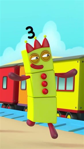 Color Math – Part 3 | Learning the Number 3 | Learning How to Count | Numberblox