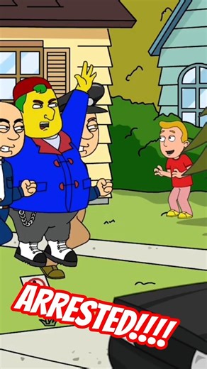 A kid got Gecko ARRESTED! #goanimate #funny #animation #goanimategrounded #cartoon